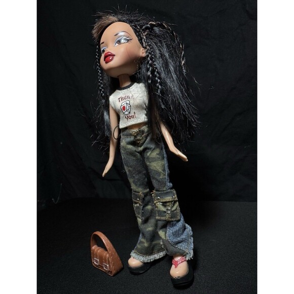 Vintage 2001 Bratz Style It Jade Doll MGA Dressed With Outfit & Shoes As Shown - Picture 4 of 6